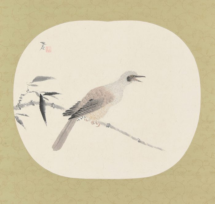 Kosugi Hoan “Bamboo and Bird”