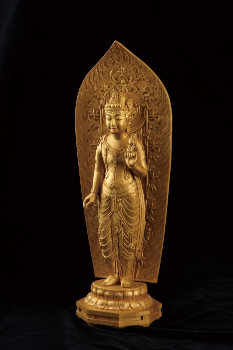 Hirano Fuzan “Aryavalokitesvara （with a Miniature Shrine）” 