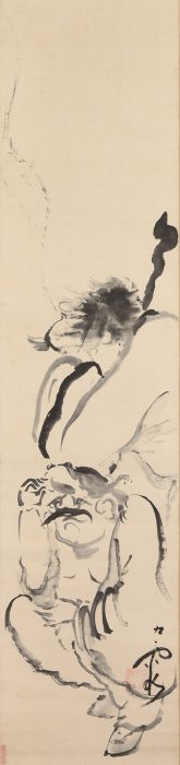 Ikeno Taiga “The Daoist Immortal Li Tieguai and Liu Haichan” 