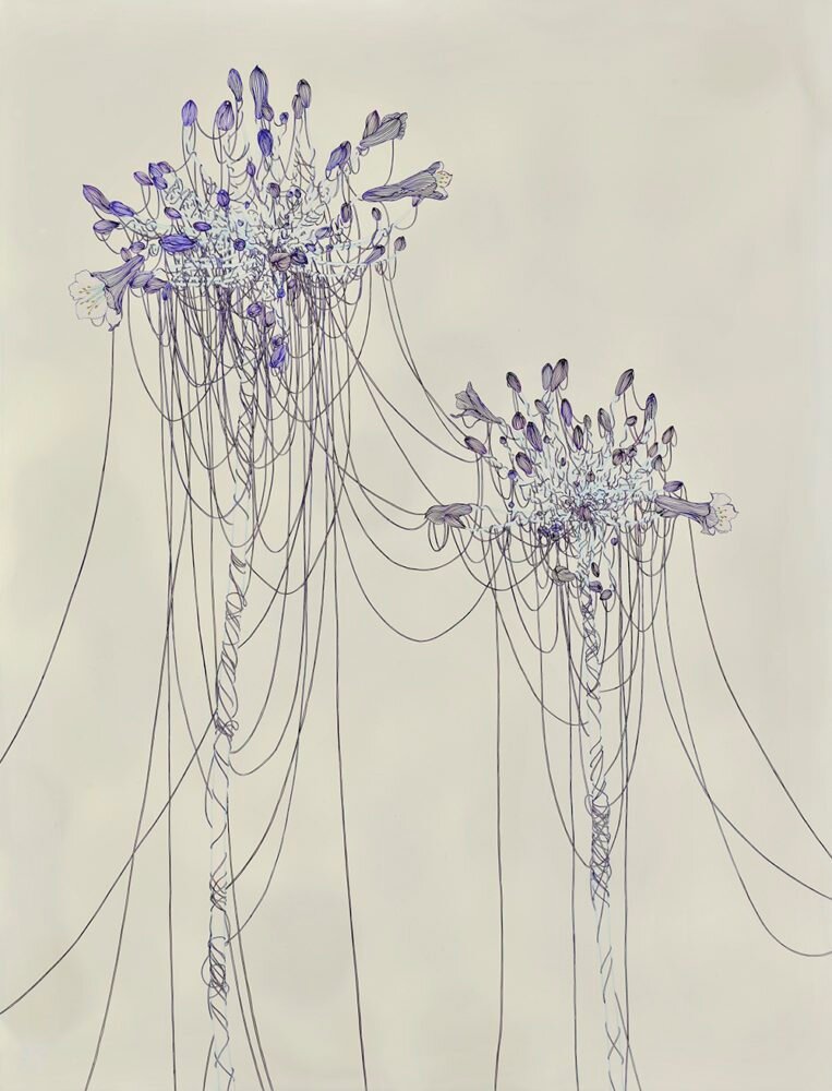 里美 穂(さとみ・すい)「紫花」