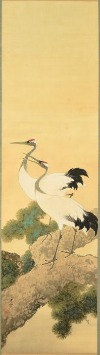 池上秀畒　「芦　雁」　真作保証 池上 秀畝「松上雙鶴」の販売 | 美術品販売｜東京銀座ぎゃらりい秋華洞