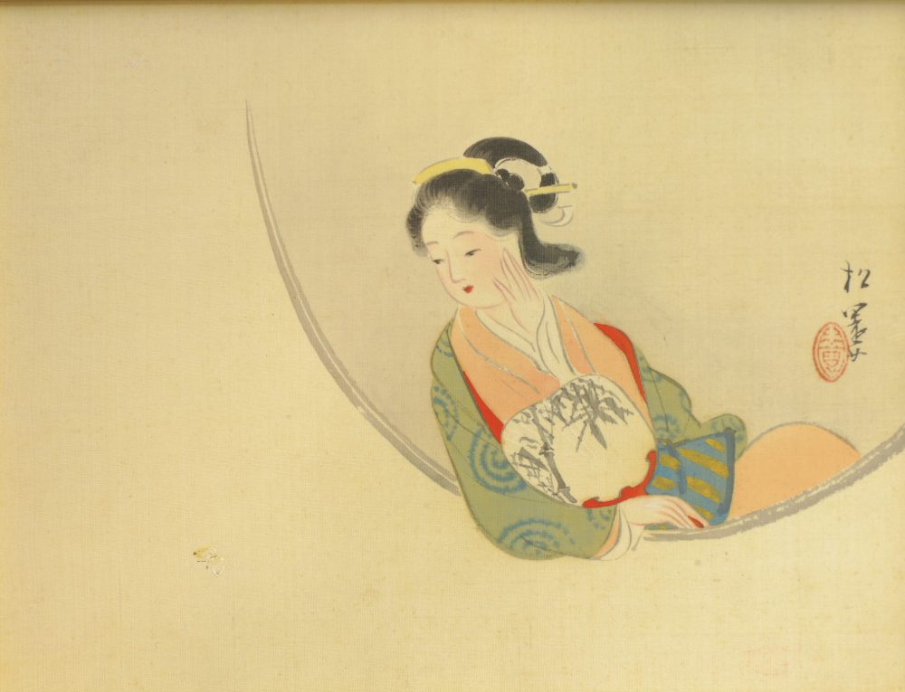 近代美術/銀座 ～近代の美人画展～ | 美術品販売｜東京銀座ぎゃらりい