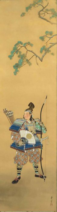 高畠華宵「若武者図」