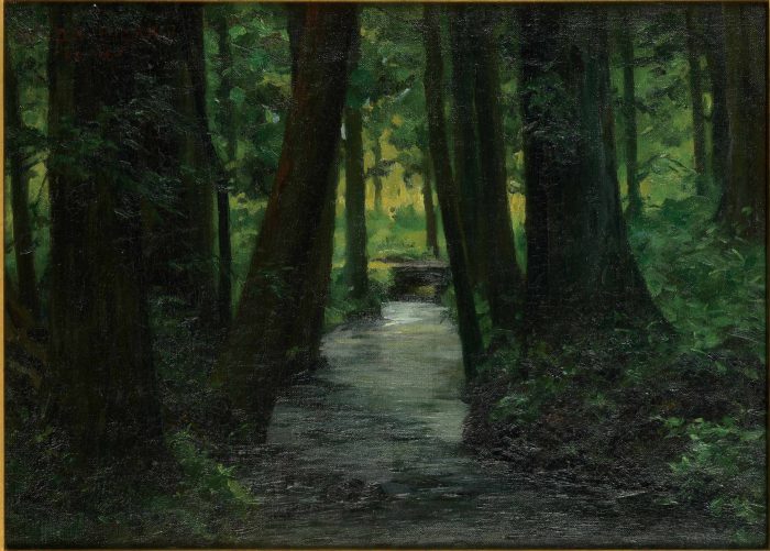 Wada Eisaku “Stream in a Forest”