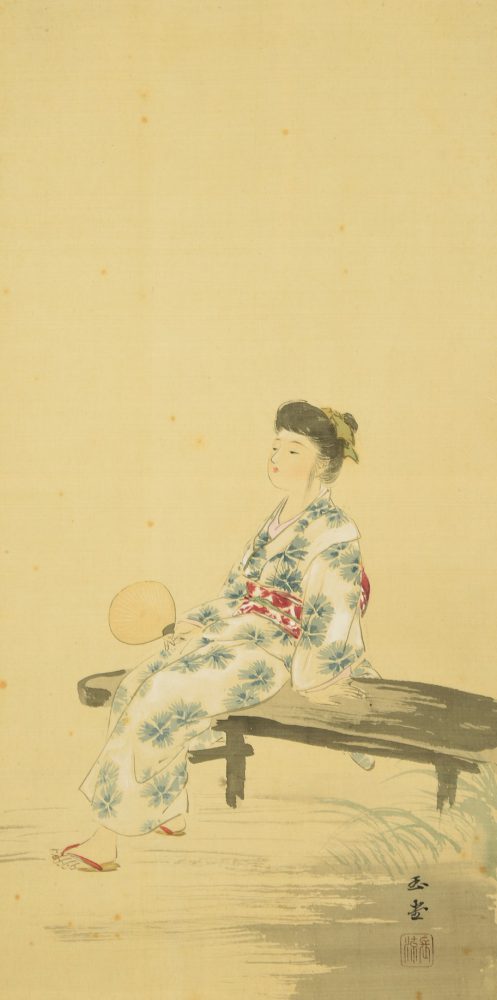 近代美術/銀座 ～近代の美人画展～ | 美術品販売｜東京銀座ぎゃらりい
