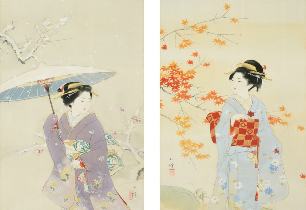 近代美術/銀座 ～近代の美人画展～ | 美術品販売｜東京銀座ぎゃらりい