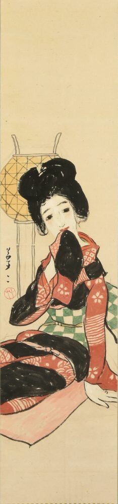 竹久 夢二「はじらい」 ※価格はお問い合わせください