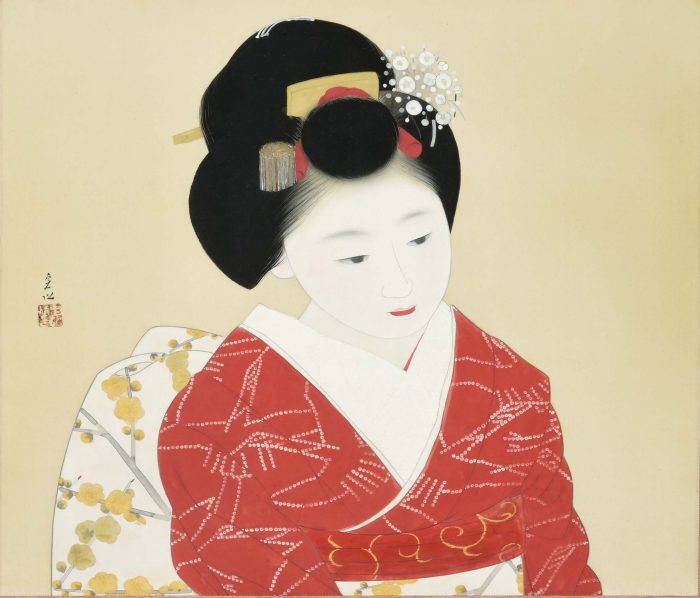 中村 貞以「春宵」