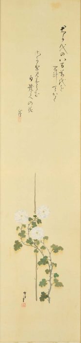 神坂 雪佳阪 正臣「白菊」
