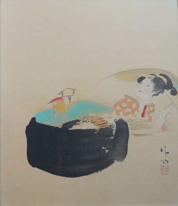鏑木 清方「夏」