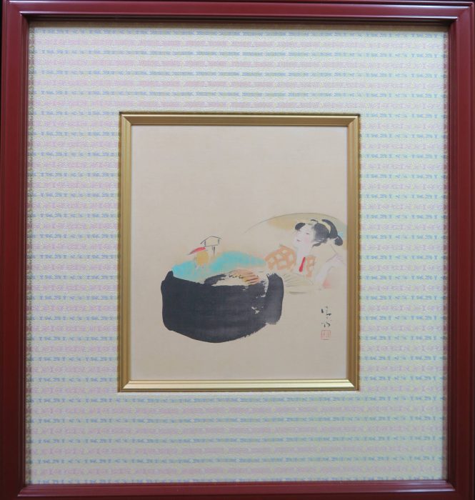 鏑木 清方「夏」の販売 | 美術品販売｜東京銀座ぎゃらりい秋華洞