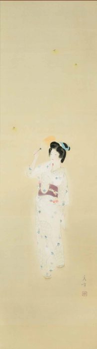 山川 秀峰「蛍」