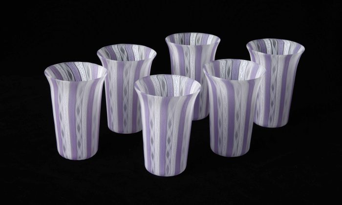 Fujita Kyohei “Blown Glass Venetian Tumblers” 