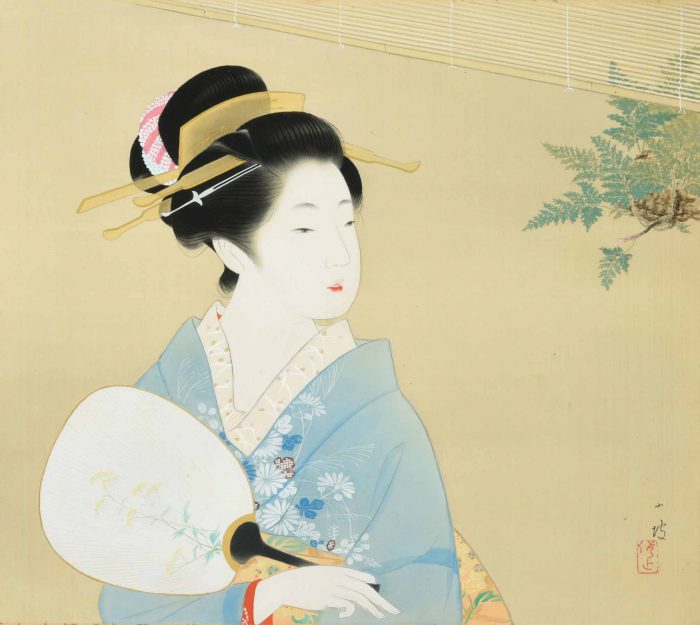 伊藤 小坡「軒しのぶ」