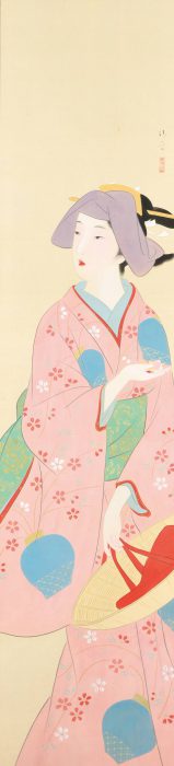 Kaburaki Kiyokata “Beauty in Early Spring” 