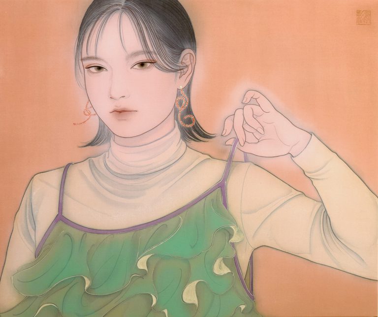 山本 有彩2022「春招き」