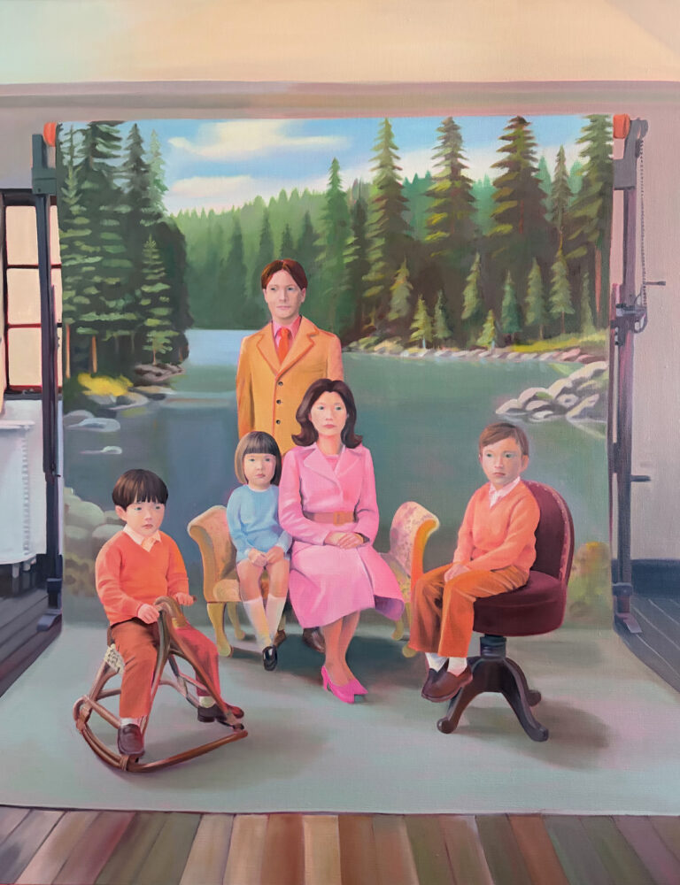 At the Portrait Studio