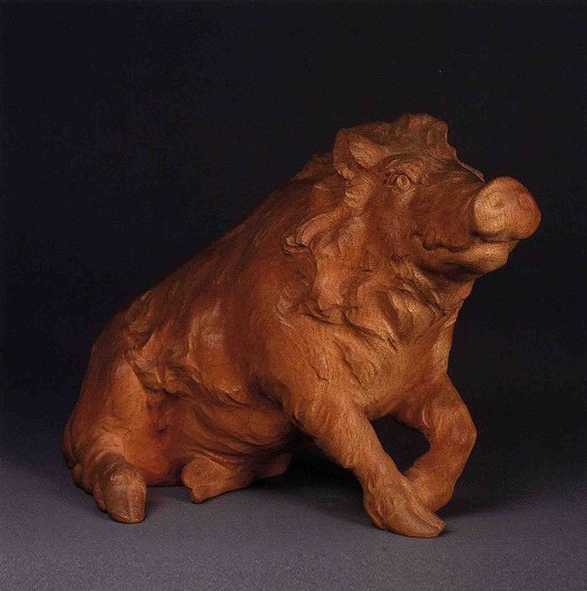 Yamazaki Choun, “Boar”